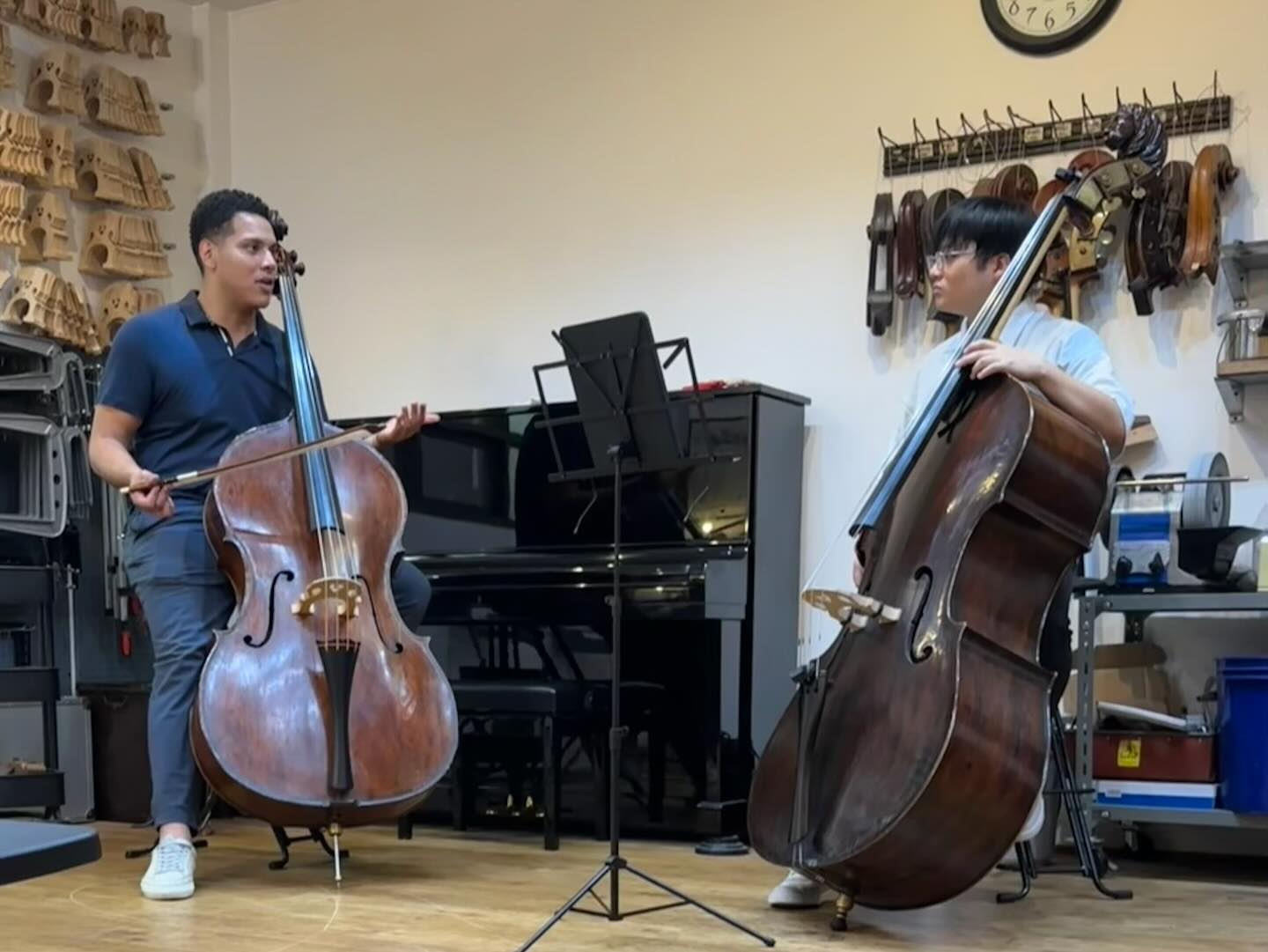 One-on-one instruction at Umami Bass